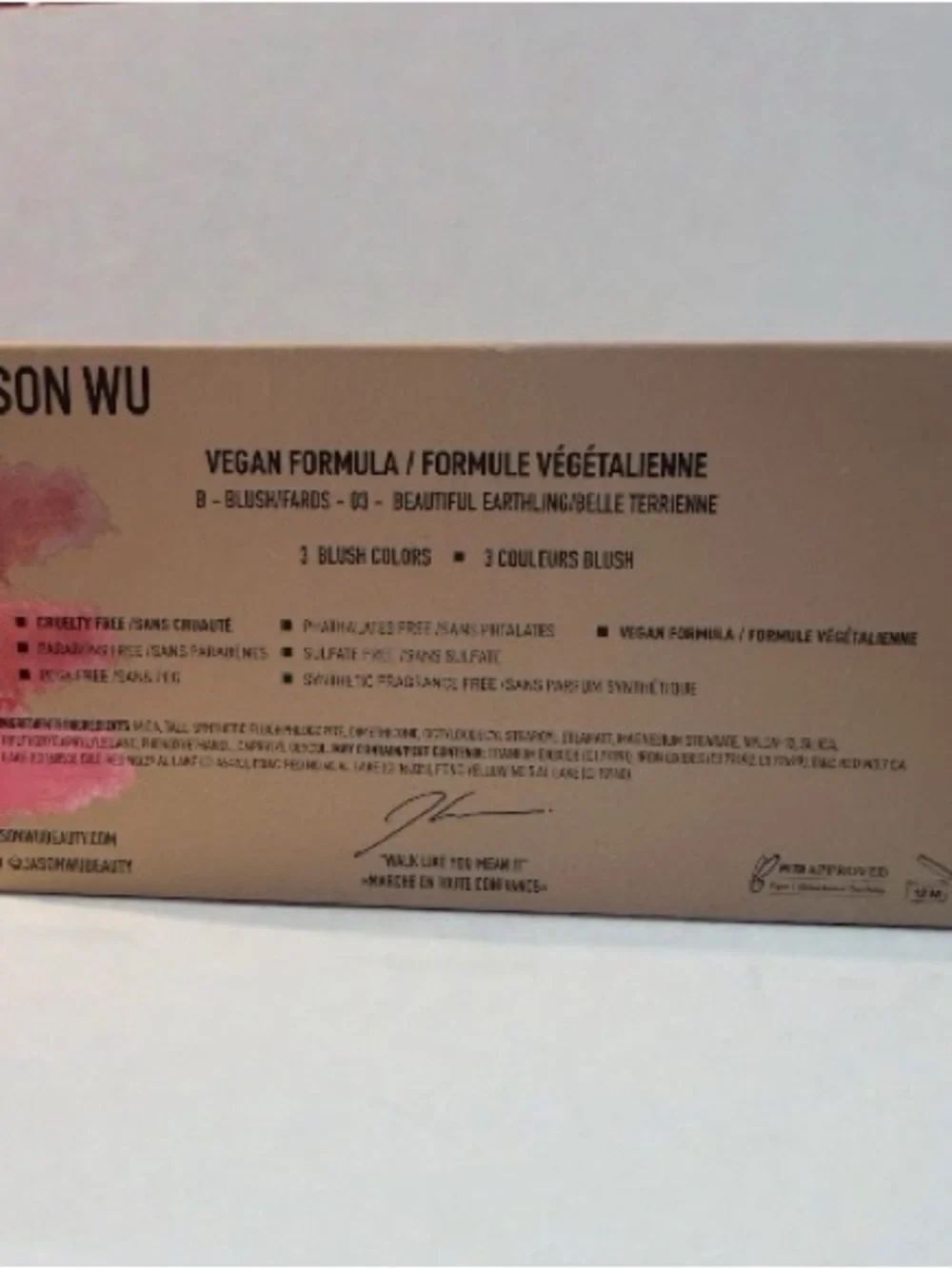 Jason Wu Blush Palette — Soft Rose & Bright Pink Duo